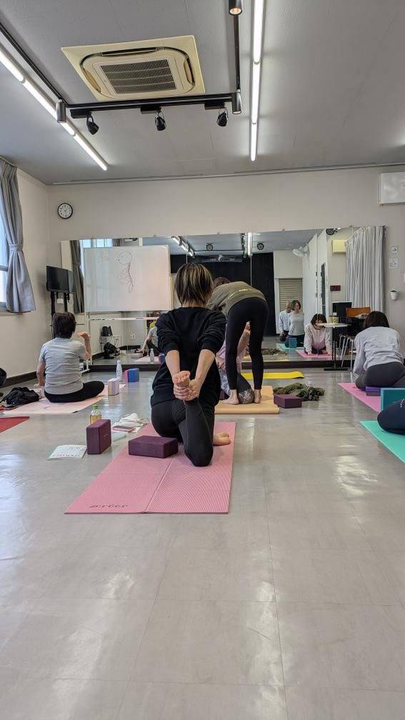 陰ヨガ指導者資格レベル2.5に昇格いたしました。